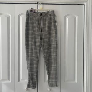 NWT: Hot Topic Super High Rise Plaid Pants